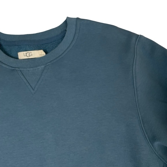UGG Men’s Lightweight Harland Crewneck Pullover Fleece Sweatshirt Large - Picture 11 of 13